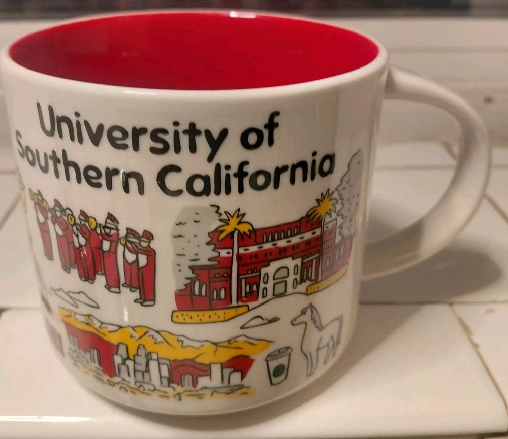 Starbucks University Of Southern California 14 Oz. Coffee Mug