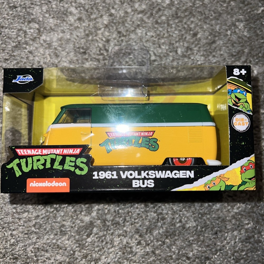 Teenage Mutant Ninja Turtles 1961 Volkswagen Bus 1:32 Scale Hollywood Rides Jada
