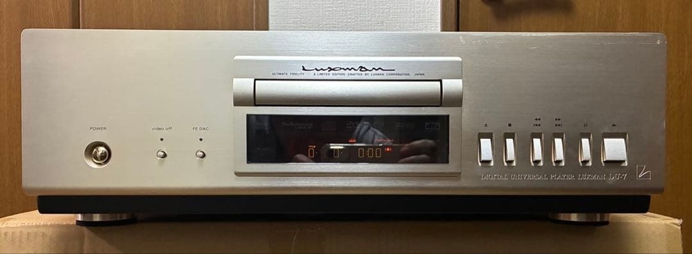 Luxman DU-7 SACD CD DVD Player High-End Audio Tested Working Japan Rare