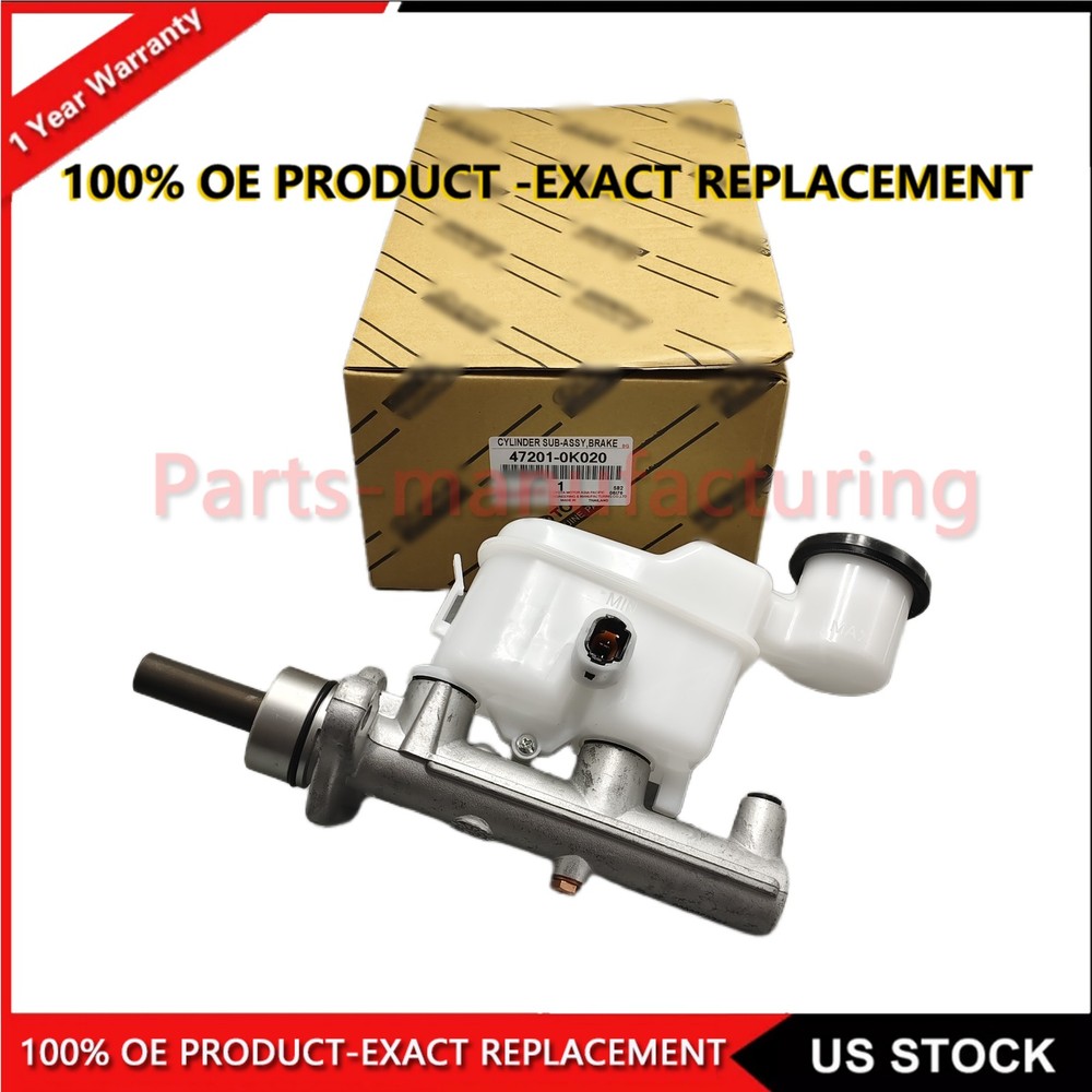 NEW OEM Brake Master Cylinder 47201-0K020 For 2004-2015 Toyota Hilux US