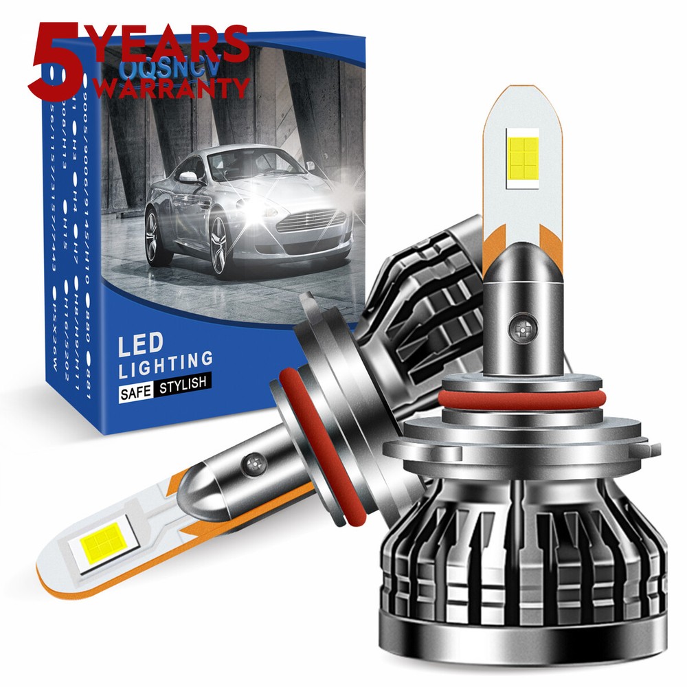 NEW 9005 HB3 H10 LED Headlight Bulbs Kit 6000K White High Beam or Fog Lights kit