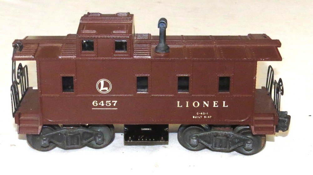 Lionel O Gauge 6457 Vintage Caboose Built September 1947