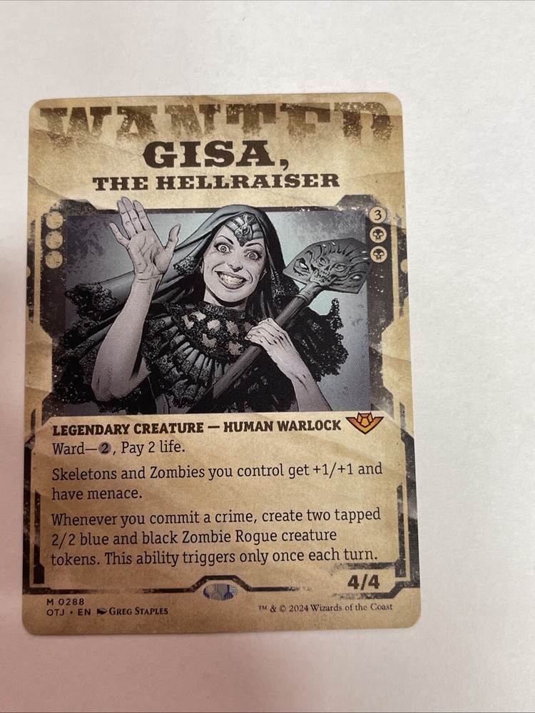 Gisa, the Hellraiser (Showcase) Outlaws of Thunder Junction Regular