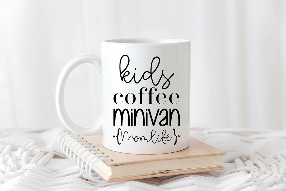 Kids Coffee Minivan Mom Coffee Mug Mother's Day Gift Personalized Mug Mother's