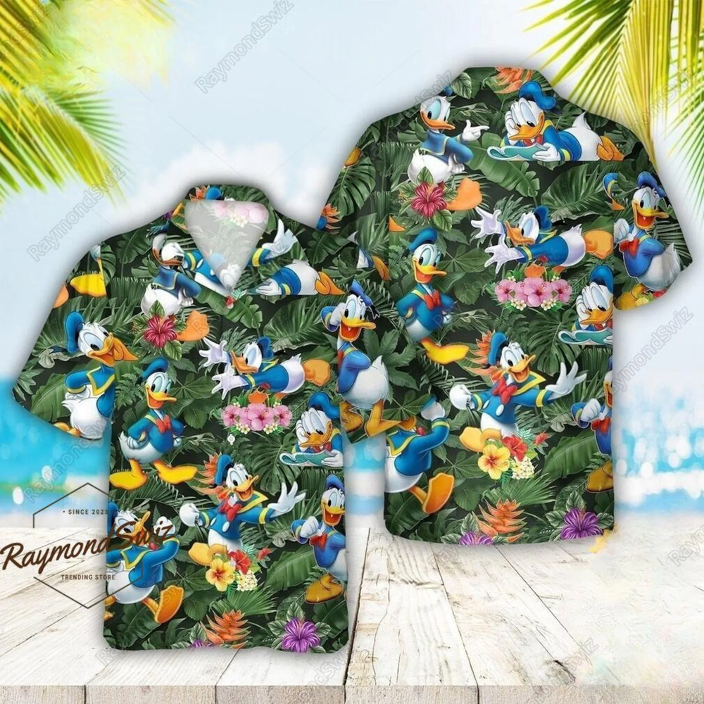 Halloween Donald Duck 3D HAWAII SHIRT All Over Print Best Price Father Day Gift-image