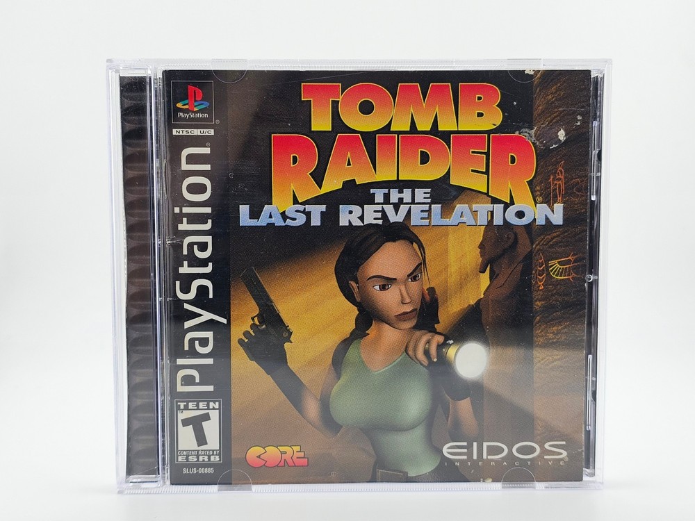 Sony Playstation 1 PS1 Tomb Raider The Last Revelation CIB Cleaned & Tested