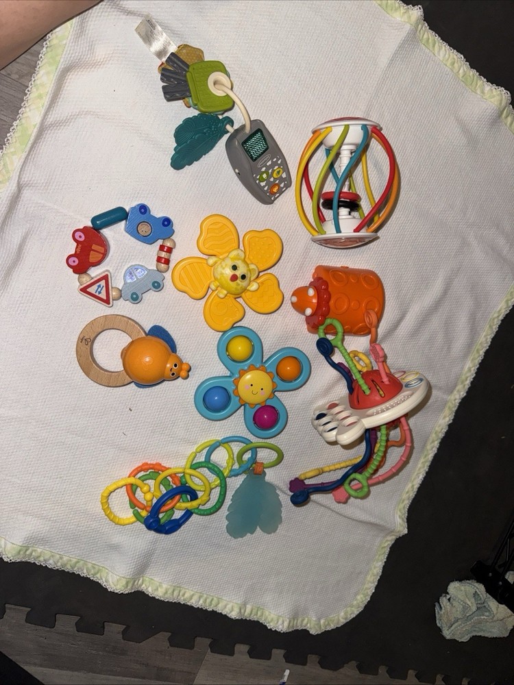 Infant baby toy bundle Lot Of 9