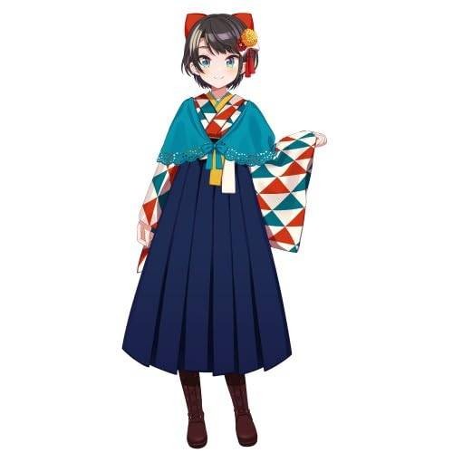 Hololive Subaru 144mm New Year Outfit Acrylic Stand Official Merch