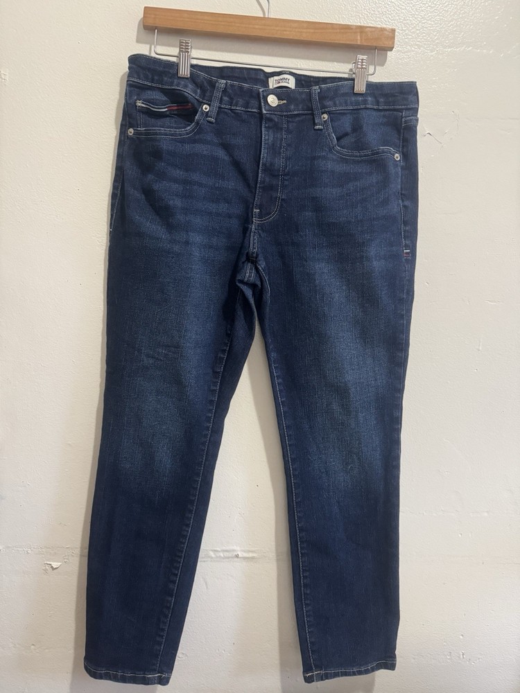 Tommy Hilfiger Mens 31 Straight Leg Denim Jeans