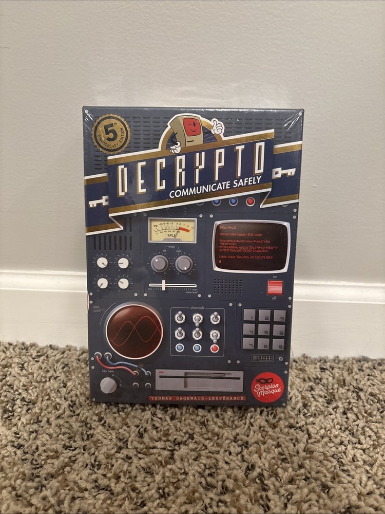 Decrypto: 5th Anniversary Edition - 2018 Le Scorpion Masqué Inc.