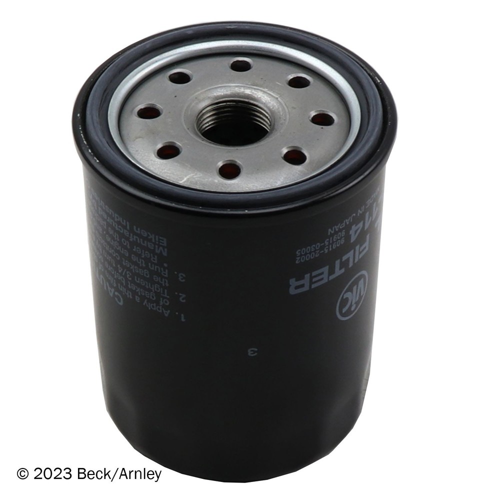 Beck Arnley 041-8183 Oil Filter For Select 90-15 Lexus Mazda Toyota Models