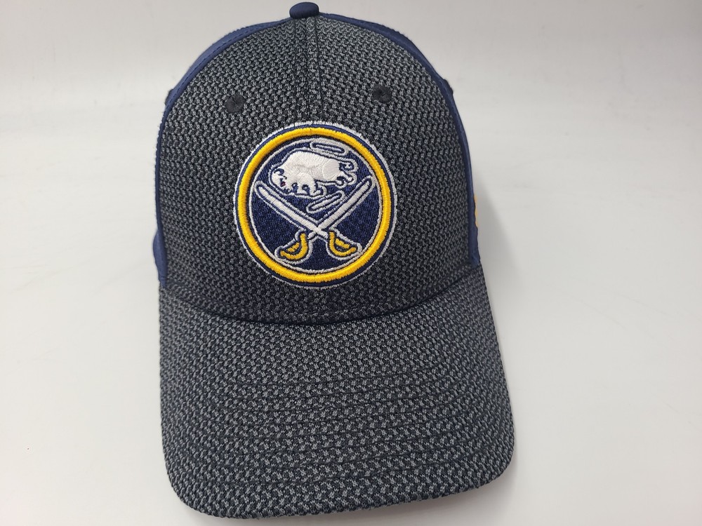 Buffalo Sabres Fanatics Adjustable Hat Cap Polyester Blend NHL Hockey Gray Blue