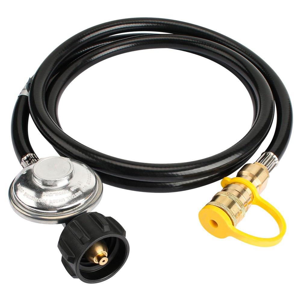 F271803 6ft Propane Hose with Regulator Fit for Mr. Heater Big Buddy Outdoor ...