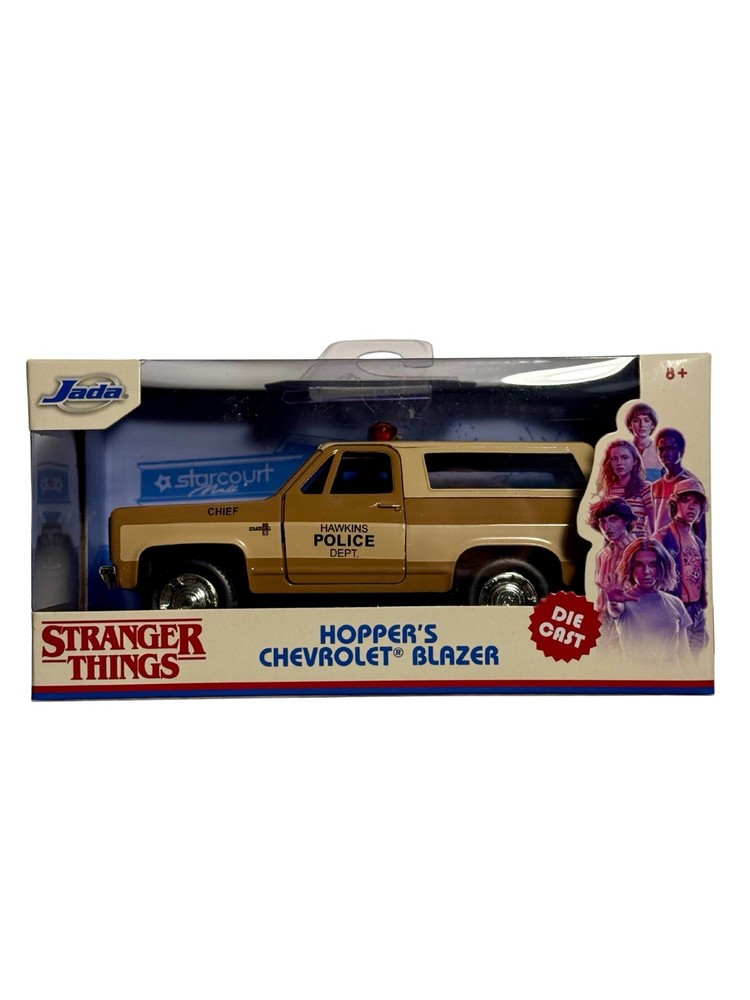 Jada Hollywood Rides - Stranger Things Hopper Chevy Blazer 1:32 NEW SEALED VHTF