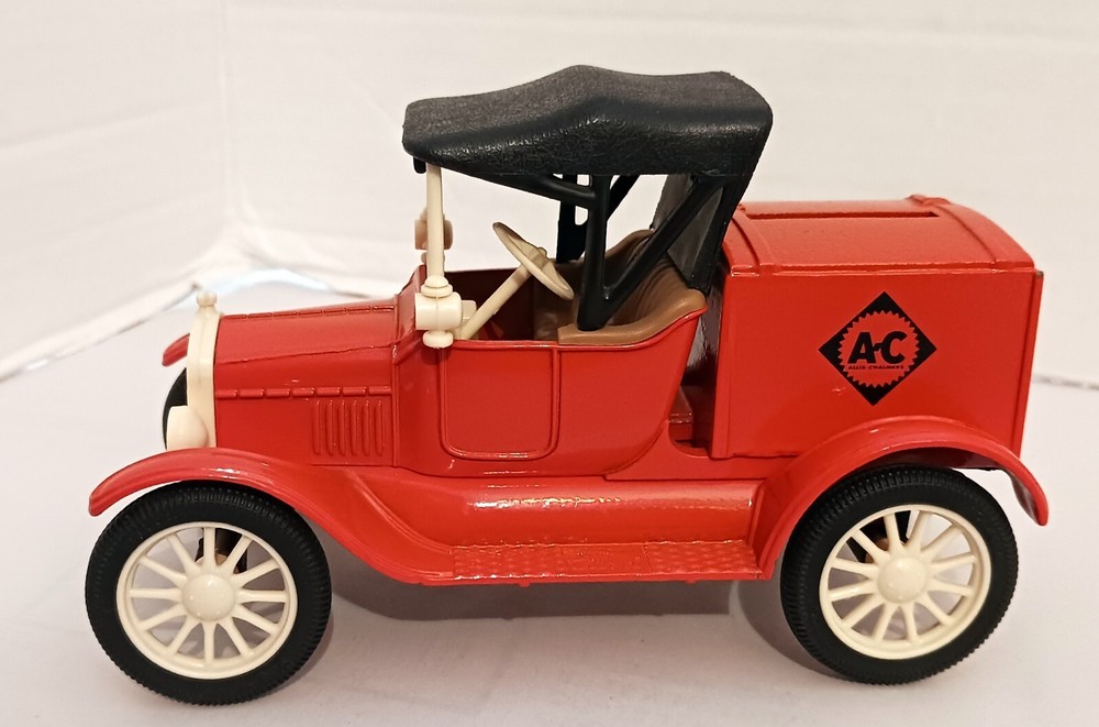 1920s Allis Chalmers Model T Runabout Bank with Original Box