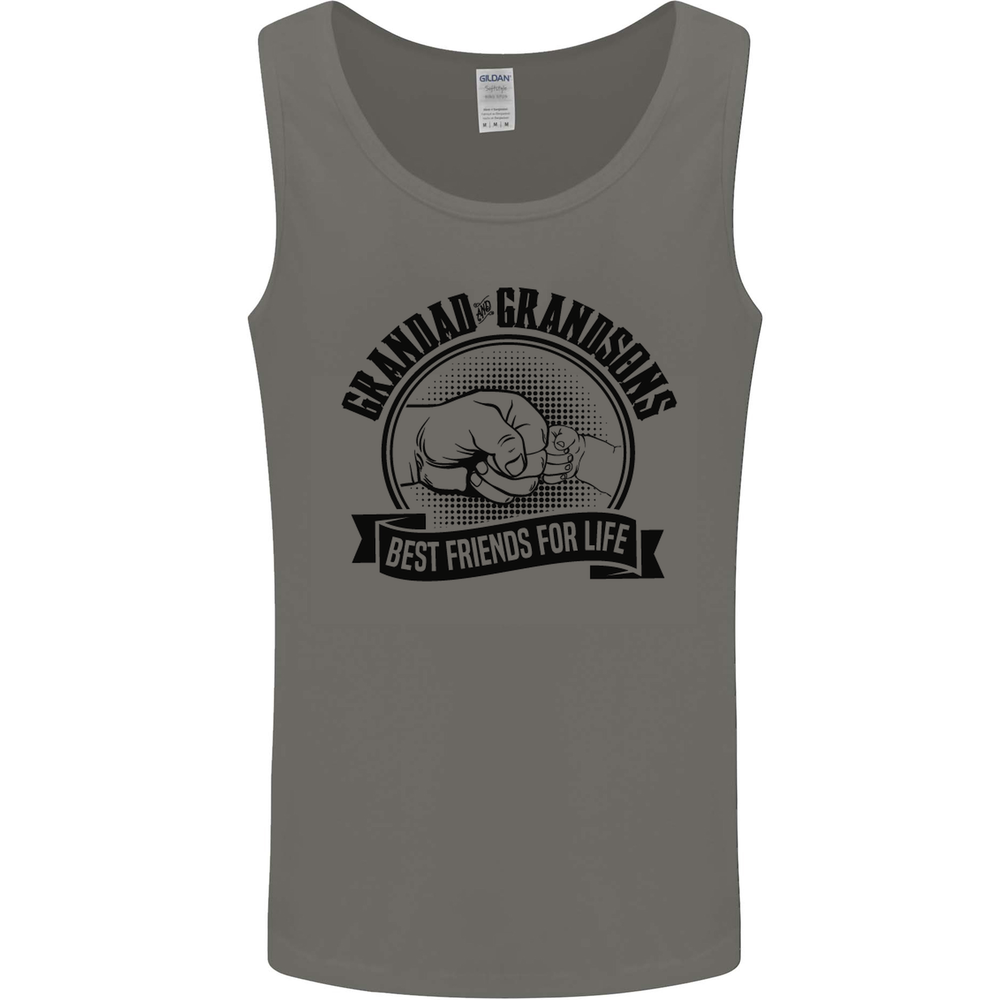 Grandad & Grandsons Grandparents Day Mens Vest Tank Top