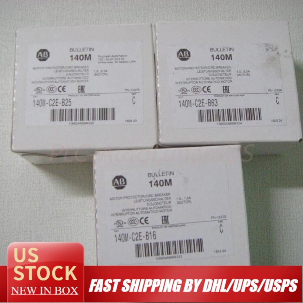 New 140M-C2E-B63 AB Motor Protection Circuit-Breaker Spot Goods US Free Tax