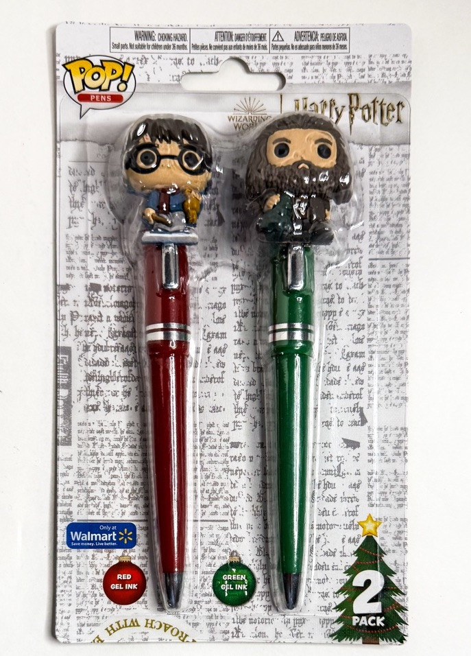Harry Potter & Hagrid Funko Pop Gel Pen Set - Walmart Exclusive Rare Collectible