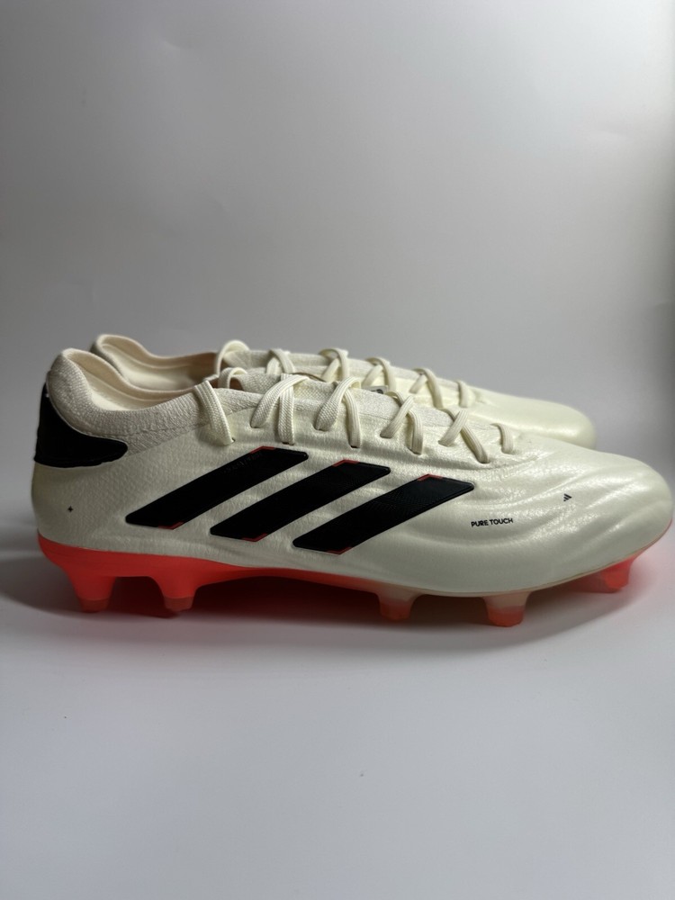 adidas Mens Size 8.5 COPA PURE 2 ELITE KT FIRM GROUND SOCCER CLEATS Ivory IF5443