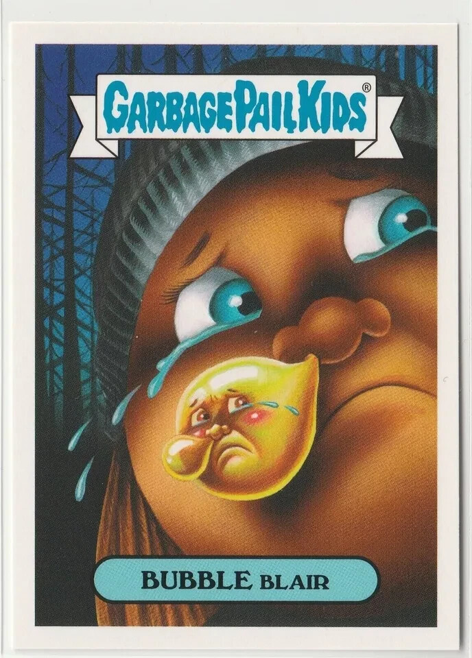 Bubble Blair #3a Garbage Pail Kids GPK 2018 Horror-ible Series