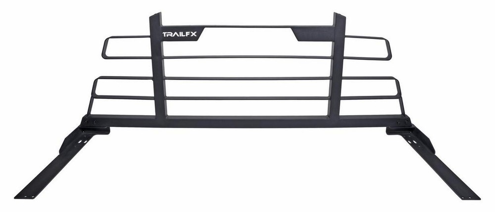 TrailFX Truck Cab Protector / Headache Rack - Titanium Black powder coated steel