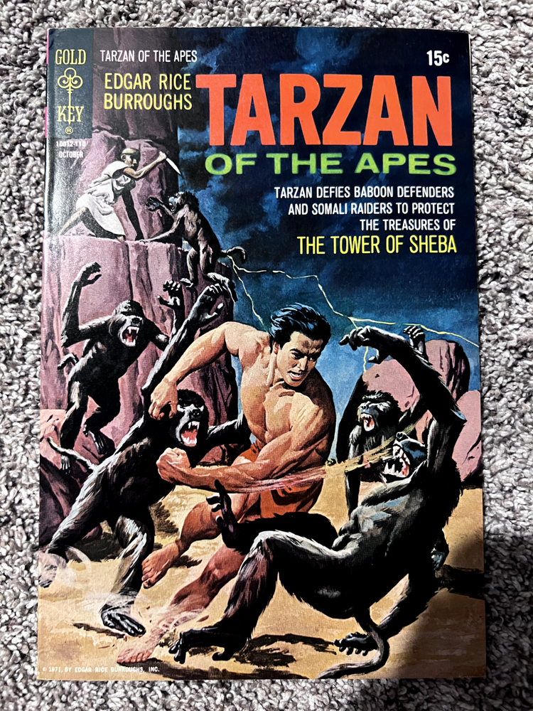 Tarzan #204 FILE VF- The Tower of Sheba