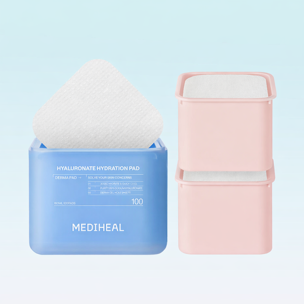 Mediheal Toner Pads 300pcs (100+100+100) | Korean Skincare | Hydrating Prep