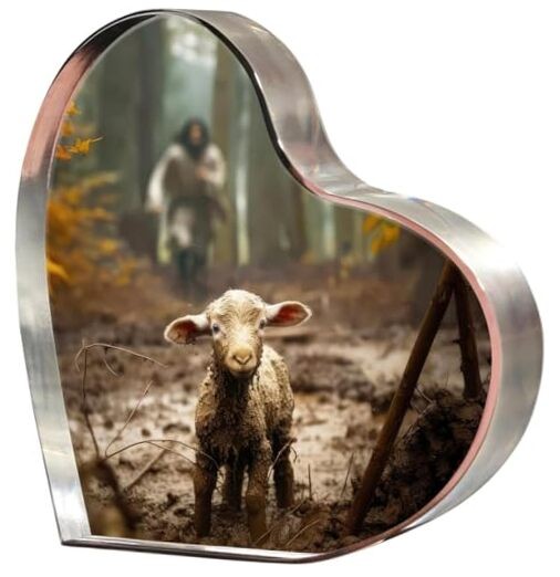 Thank You Gifts for Women, Jesus and Lamb Religious Birthday Gift