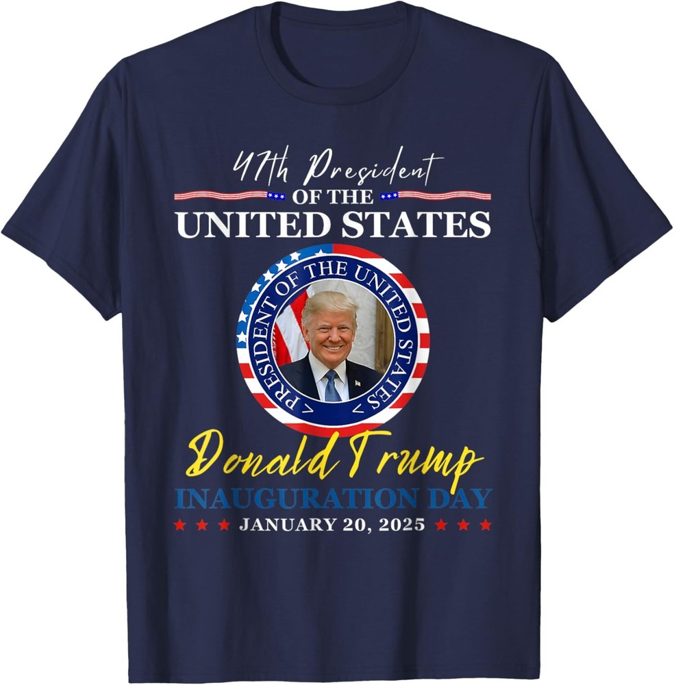 Donald Trump Inaguration Day 2025 Memorabilia Pride Unisex T-Shirt-image