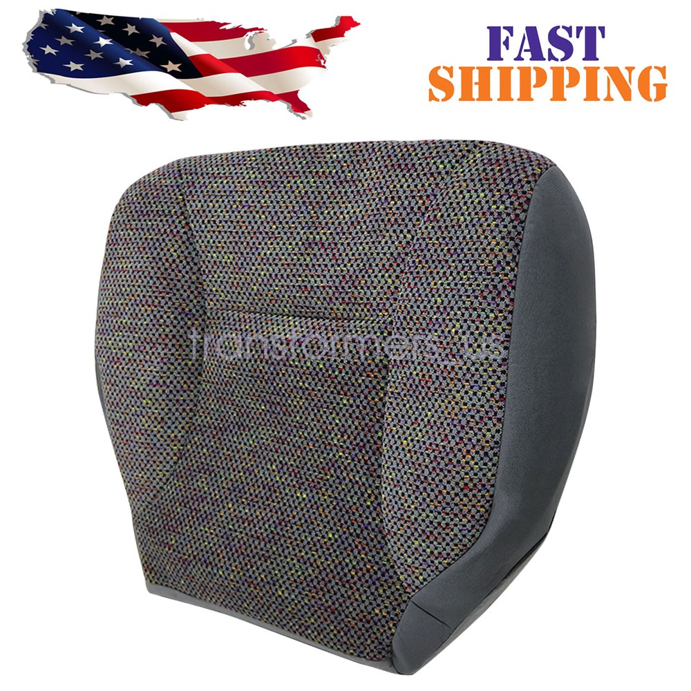 Gray Cloth Bottom Seat Cover for 98-02 Dodge Ram 1500 2500 3500