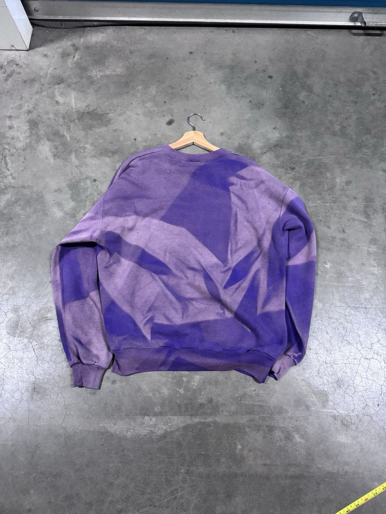 Vintage Sun Faded Purple Crewneck Sweatshirt Men’s Size Large