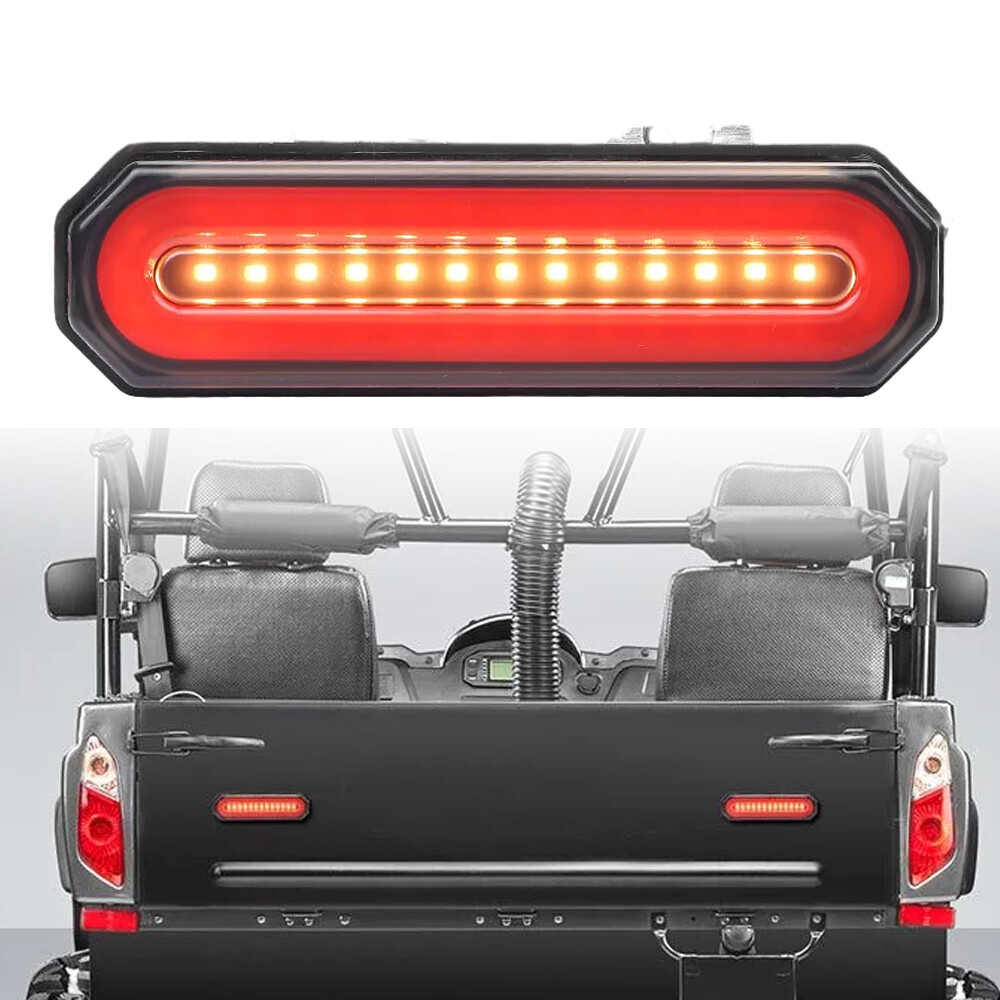 45LED Rear Bumper Brake Light with Flowing Turn Signal for Trucks and Trailers