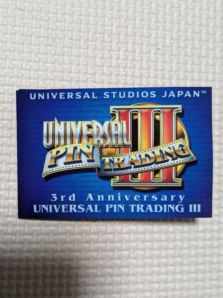 Usj Studio Japan 3Rd Limited Pin Badge Set Of 5