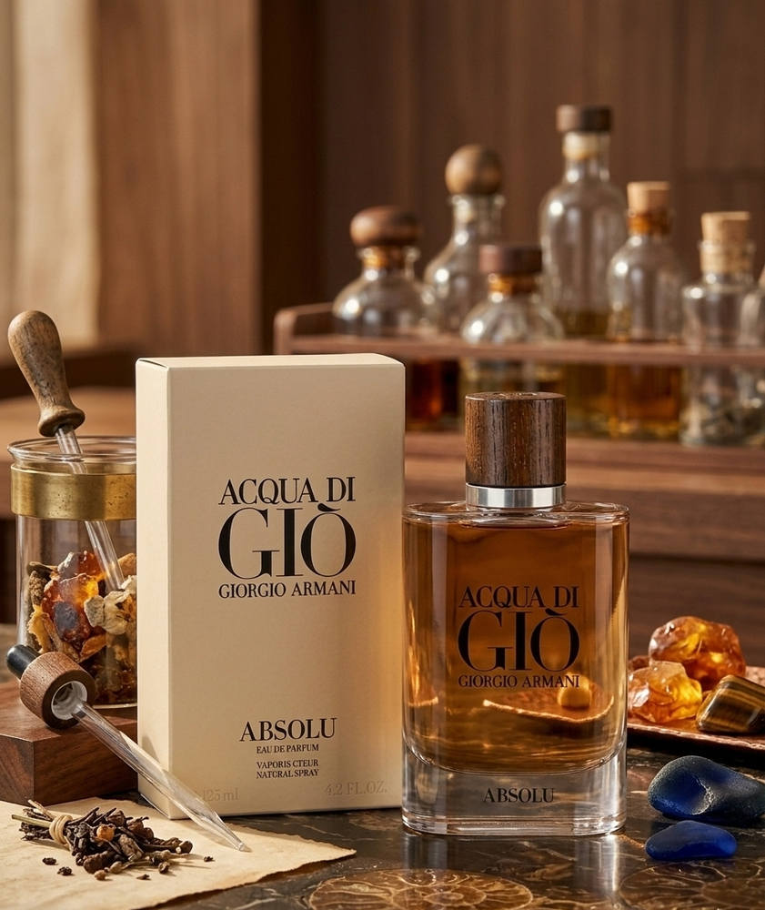 Acqua Di Gio Absolu by Giorgio Armani 4.2 oz / 125ml EDP Cologne Men NEW