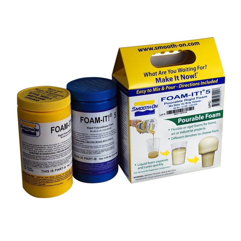 Foam-iT 5 Rigid Polyurethane Foam Kit 1 Pint Unit