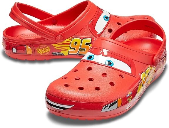 Crocs Unisex-Kids Disney Pixar Cars Lightning McQueen Clog