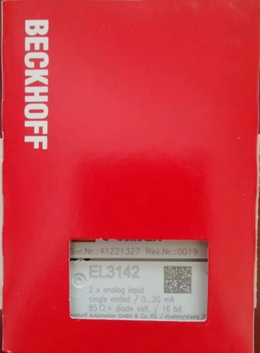 New In Box Beckhoff EL3142 PLC Module EL3142 EL3142 Free shipping