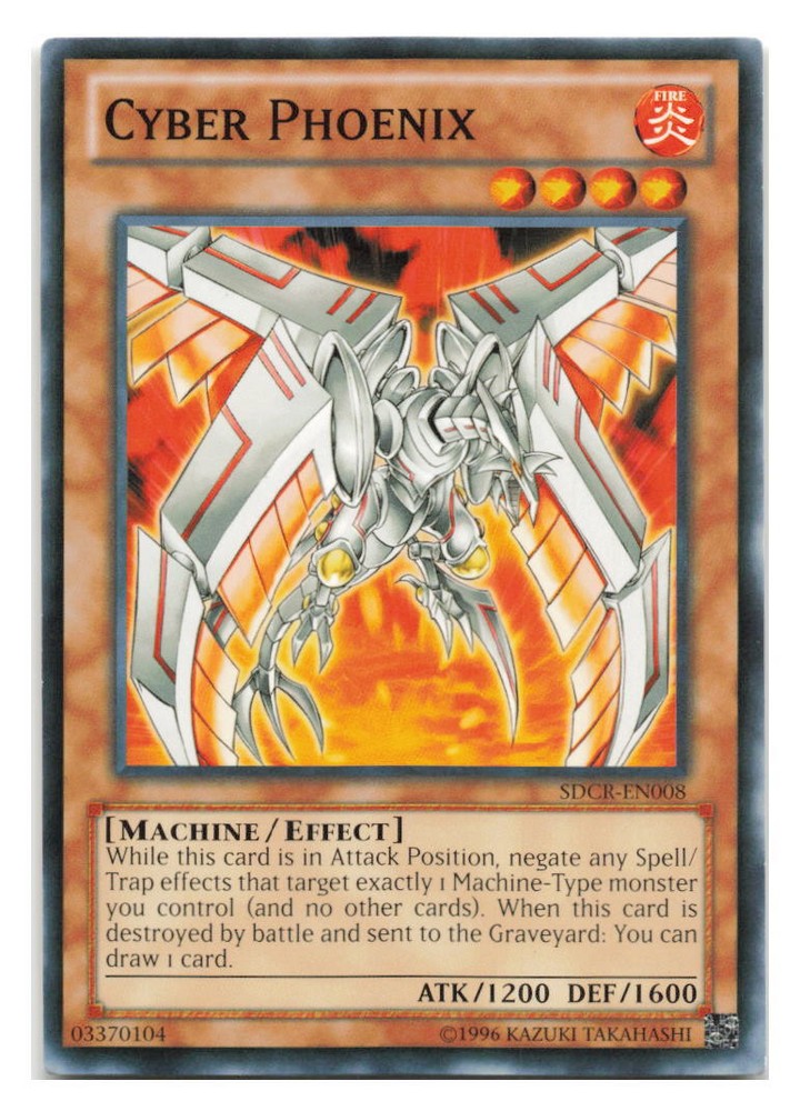 Cyber Phoenix SDCR-EN008 Structure Deck Cyber Dragon Revolution TCG