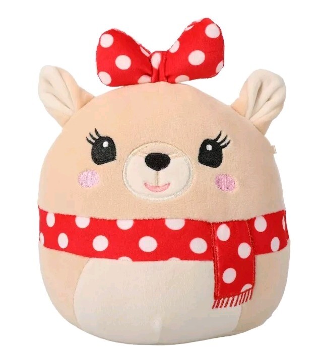🔥 Squishmallows CLARICE HOT TOY Rudolph The Red Nosed Reindeer 6.5” Plush NEW