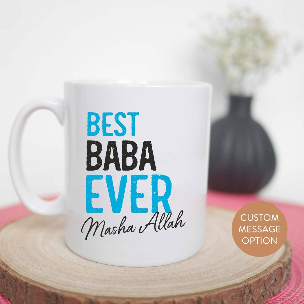 Islamic Mug Gift Best Baba Ever Muslim Fathers Day Gift Coffee Mug
