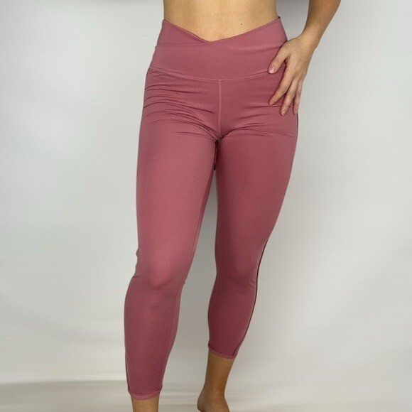 Nike Dri-FIT High-Rise Criss Cross Yoga Workout Leggings