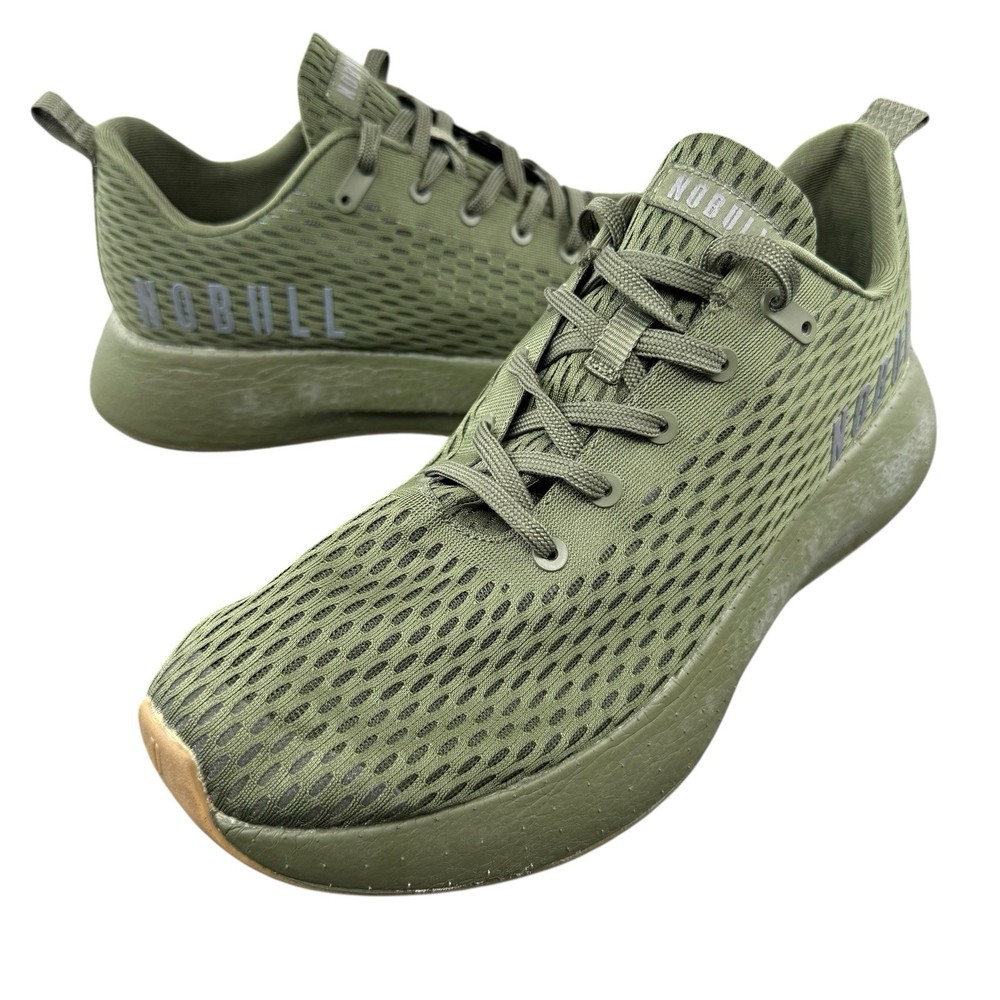 Nobull Men's Green Journey Running Shoes Size 12.5 Gym Training Sneakers