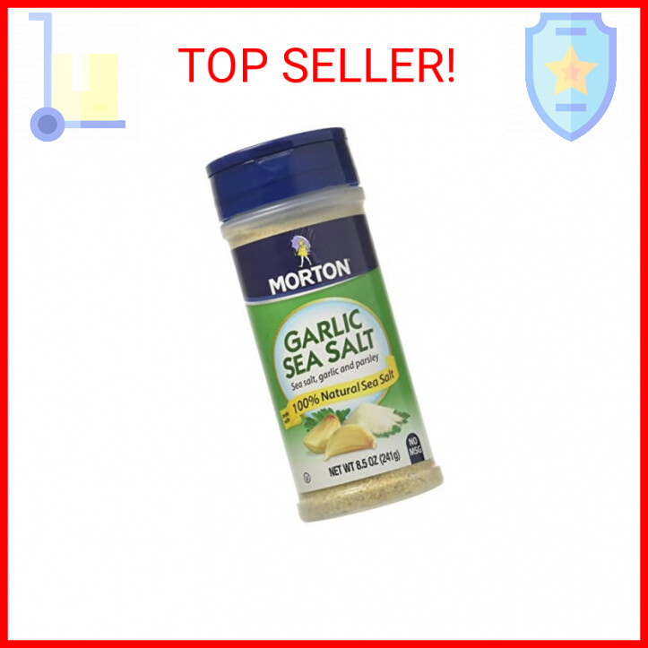 Morton Sea Salt & Garlic Seasoning 8.5 oz Shaker