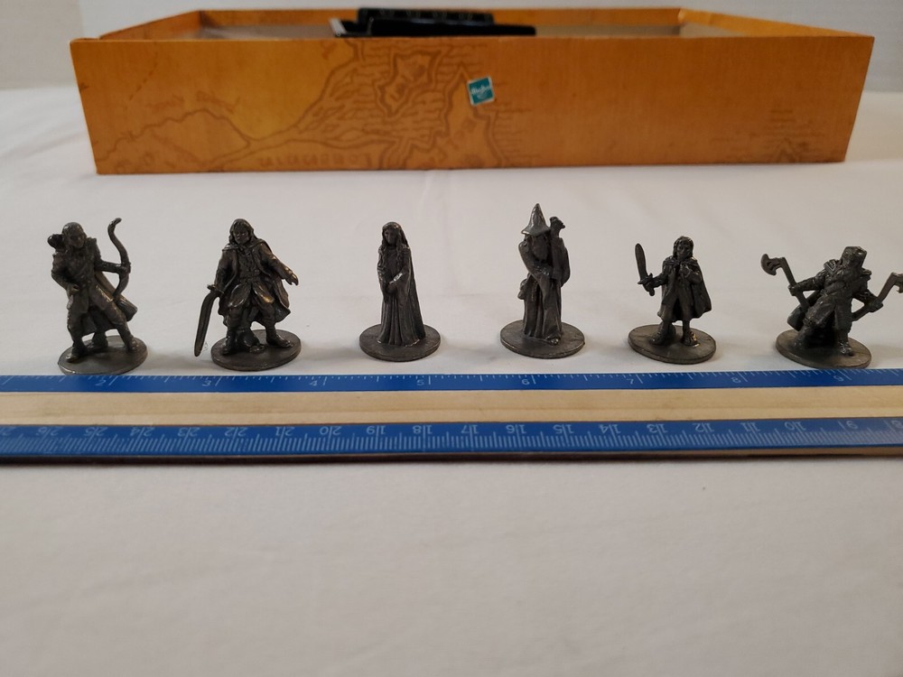 Monopoly Lord Of The Rings Trilogy 6 Replacement Pewter Game Pieces Tokens