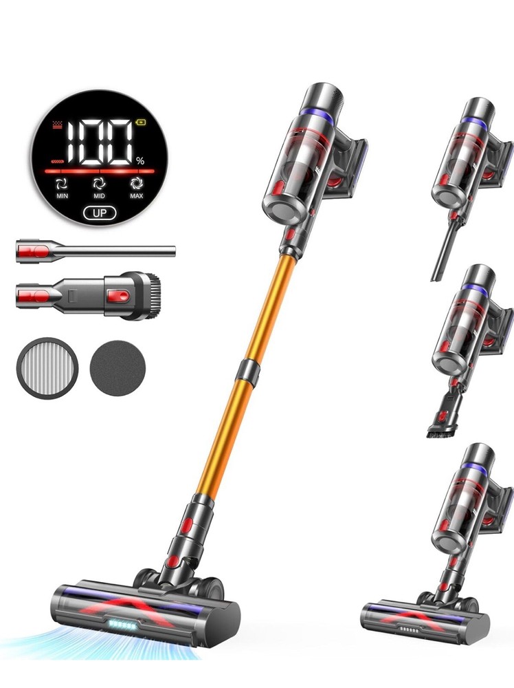 AFNOP  Acevac 11 Cordless Vacuum Cleaner, 45Kpa 550W 60Mins Stick Vacuum