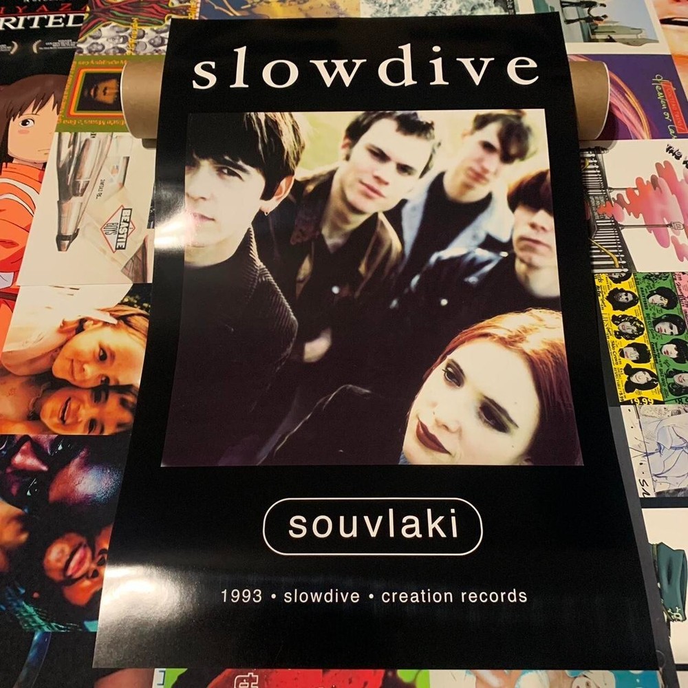 Slowdive 'Souvlaki' Poster