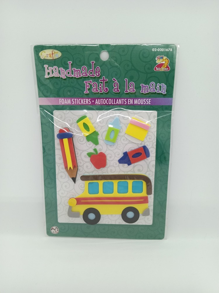 NEW Back to School Foam Scrapbooking Stickers for Creative Embellishments-image