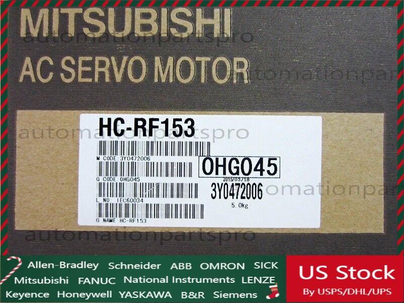 New 1PC Mitsubishi HC-RF153 AC Servo Motor HCRF153 In Box Expedited Shipping