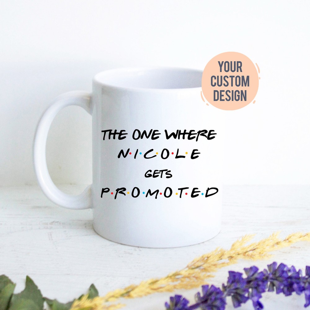 Personalized Job Promotion Gift Job Promotion Mug Gift For Work Promotion Funny