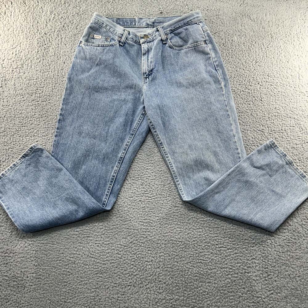 Lee Riders 90s Women's Classic Comfort Blue Denim Jeans 12P 30X28
